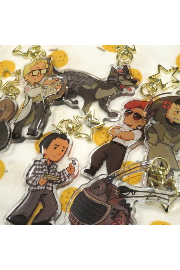 Fallout: New Vegas Companions Double-sided Acrylic Keychain (1 keychain)