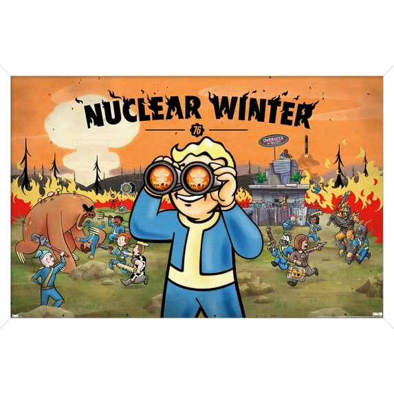 Fallout - Nuclear Winter Wall Poster, 14.725" x 22.375" Framed