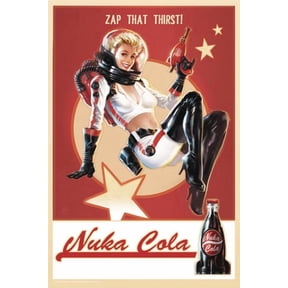 fallout 4 nuka cola sign pin-up tin