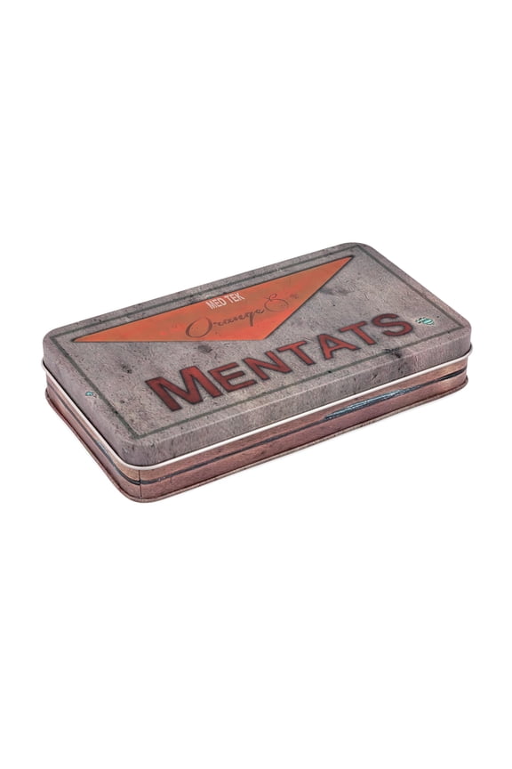 Orange Mentats Storage Tin Replica