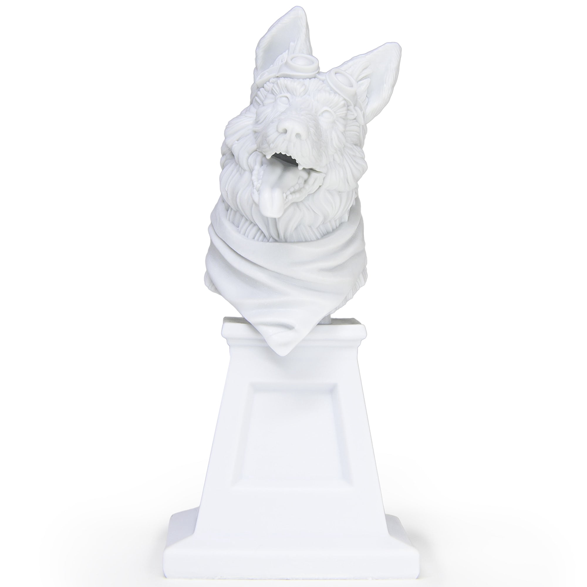 Fallout: Painter's Bust - Dogmeat - 1:12 Scale Character Miniature, Figure & Display Stand, Unpainted, Multi-Part Resin, Licensed Collectible Model
