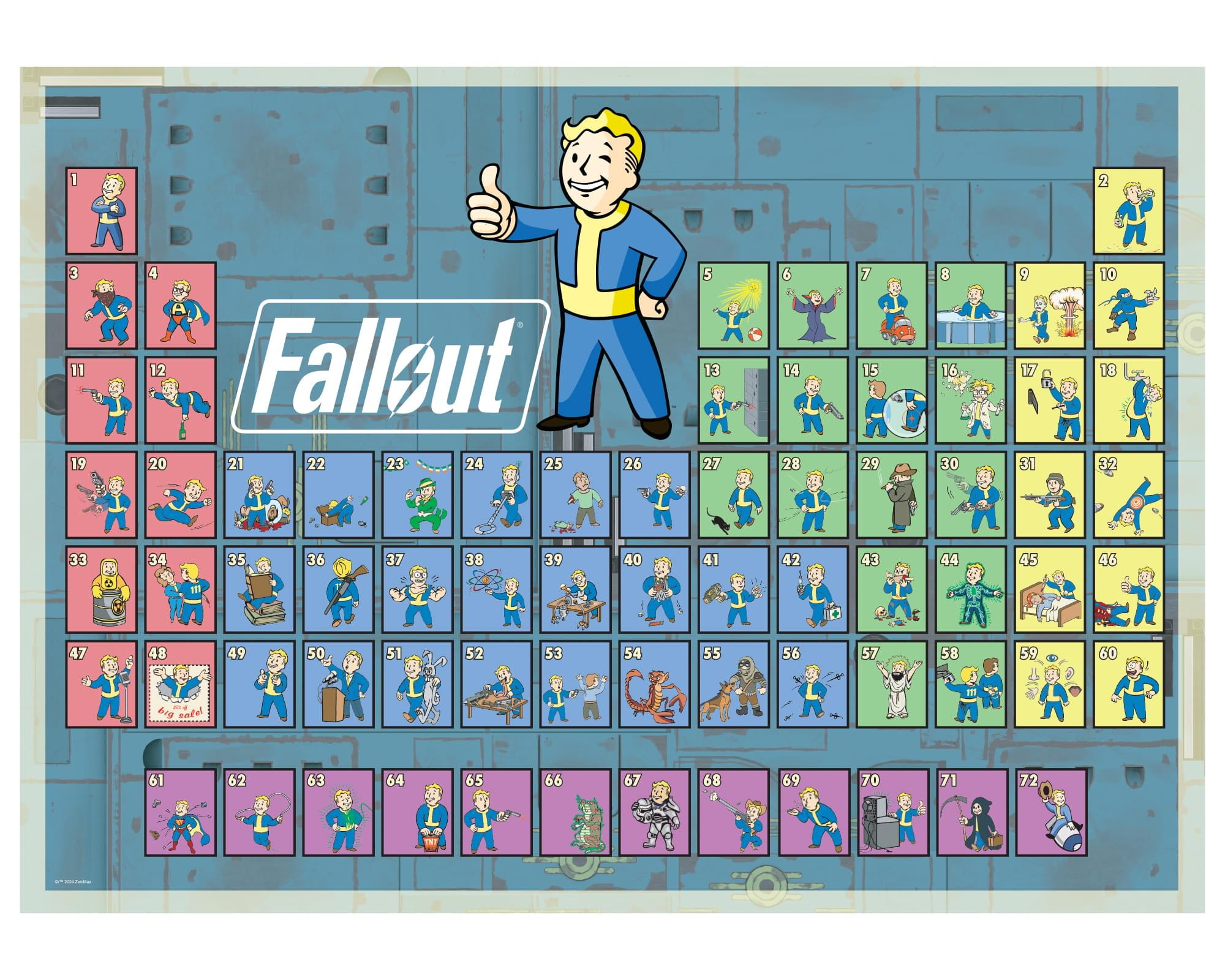Fallout ミステリーピンバッチ 未開封カートン Fallout ミステリーピンバッチ 未開封カートン