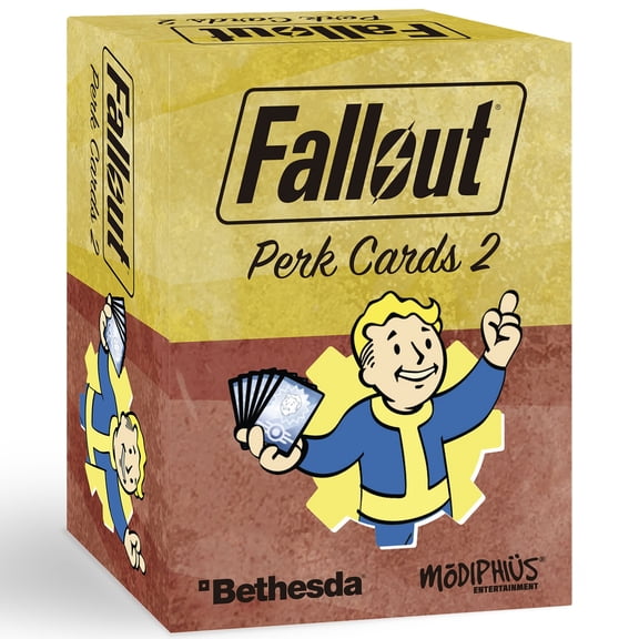 Fallout: The Roleplaying Game - Perk Deck 2 - 155 Cards, RPG Expansion Pack, Customize Your Build, Create an Original Character & Enhance Skills