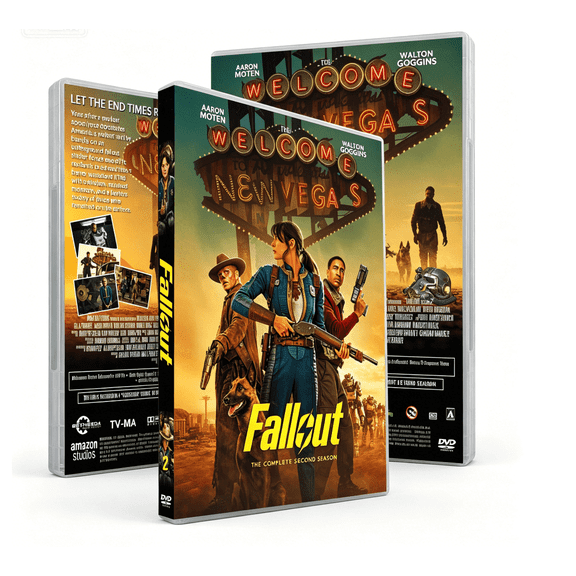 Fallout: Season 2 Complete DVD Set (2026) 3 Discs, All Episodes Included