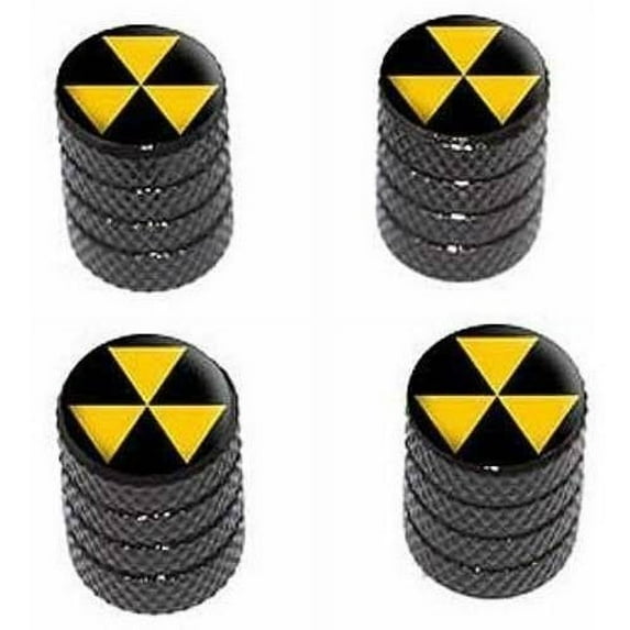 Fallout Shelter Tire Rim Wheel Aluminum Valve Stem Caps, Multiple Colors