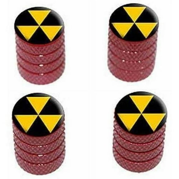 Fallout Shelter Tire Rim Wheel Aluminum Valve Stem Caps, Multiple Colors