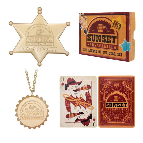 Fallout Sunset Sarsaparilla Legend Of The Star Set | Gold Colored Edition