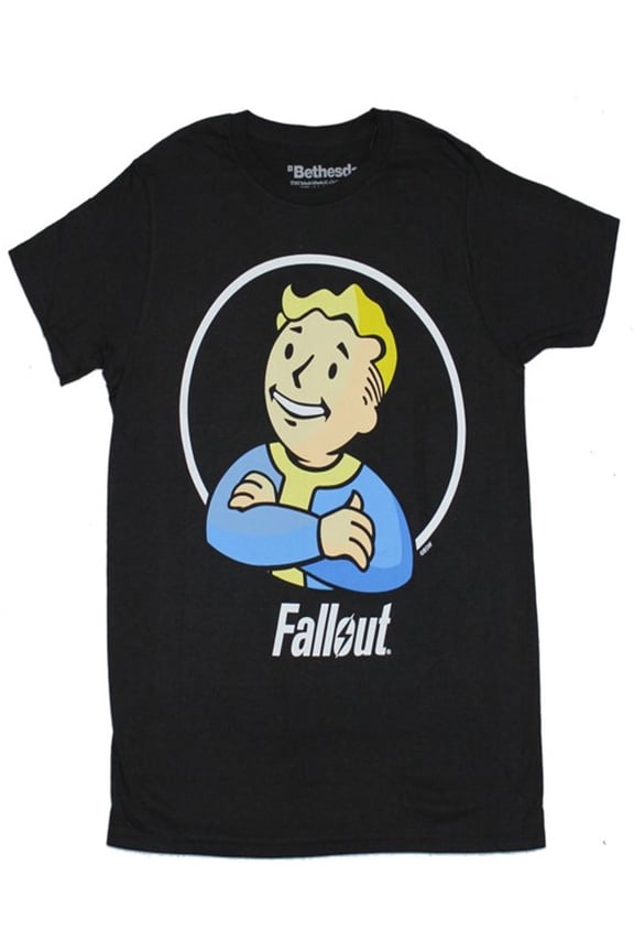 - Vault Boy Arms Crossed Men's T-Shirt