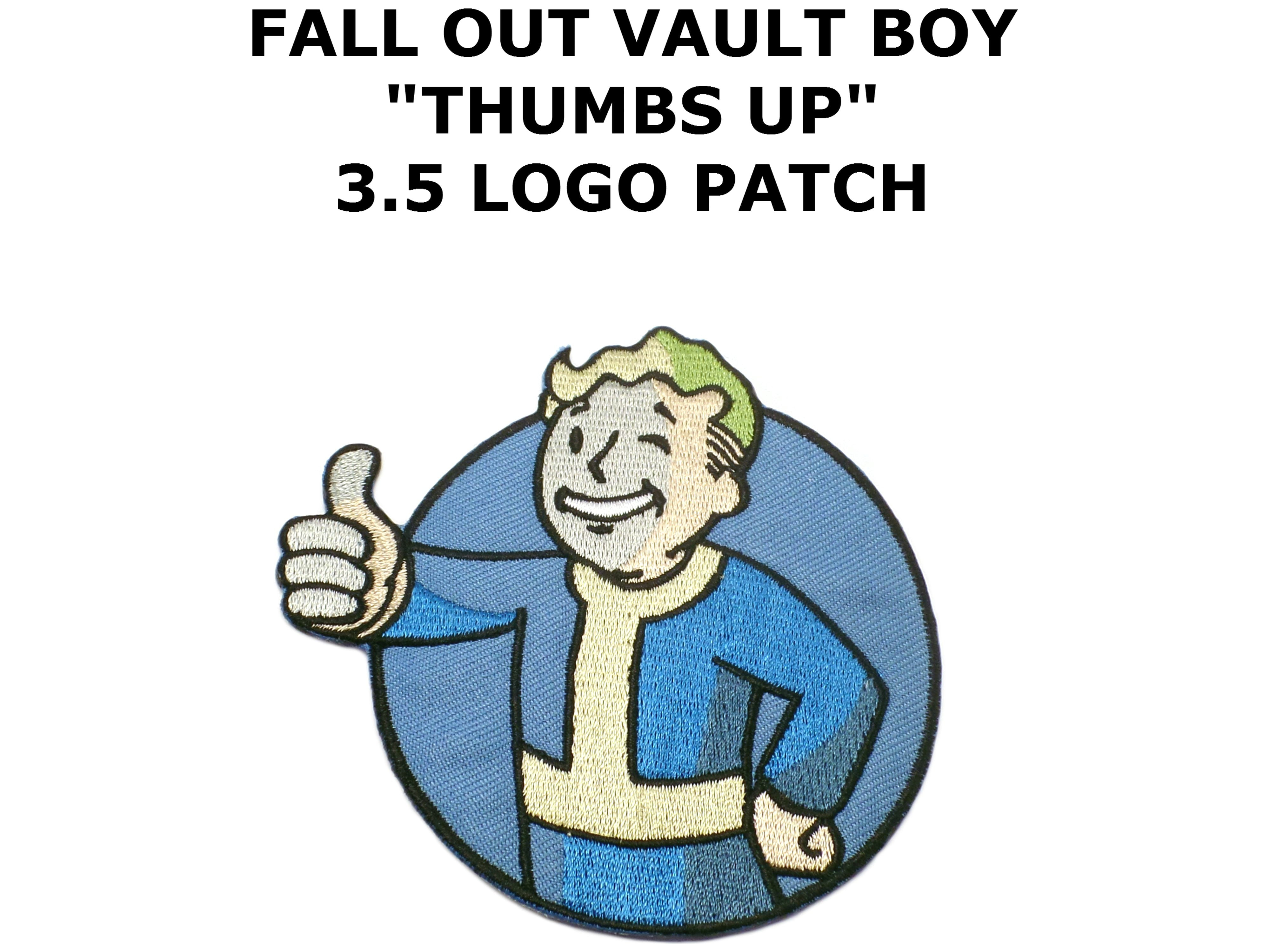Fallout 4 Gaming Art Embroidered Sew-on / Iron-on / Velcro Patch
