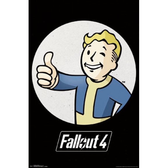 Fallout - Vault Boy Poster Print (22 x 34)
