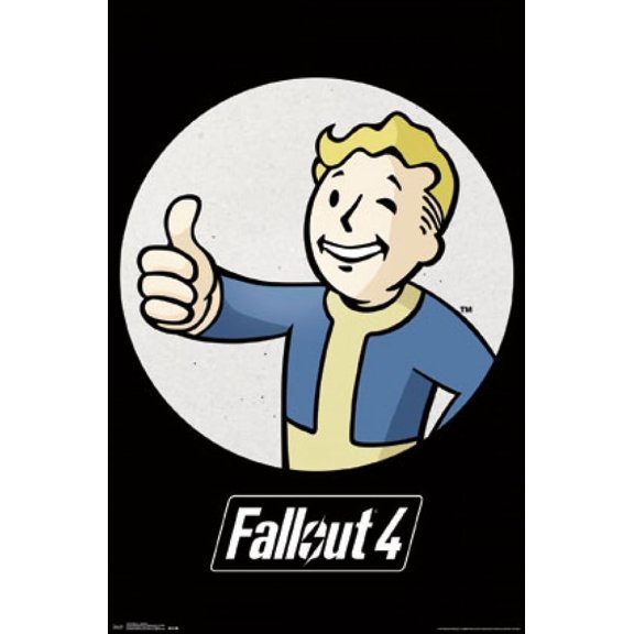 Fallout - Vault Boy Poster Print (22 x 34)
