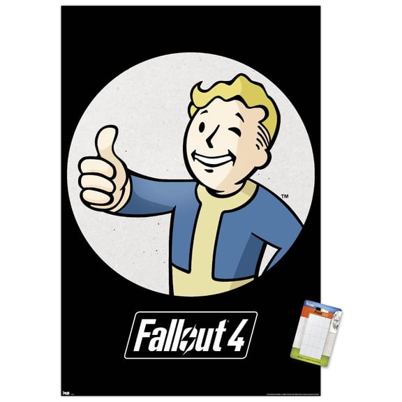 Fallout - Vault Boy Poster and Poster Mount Bundle