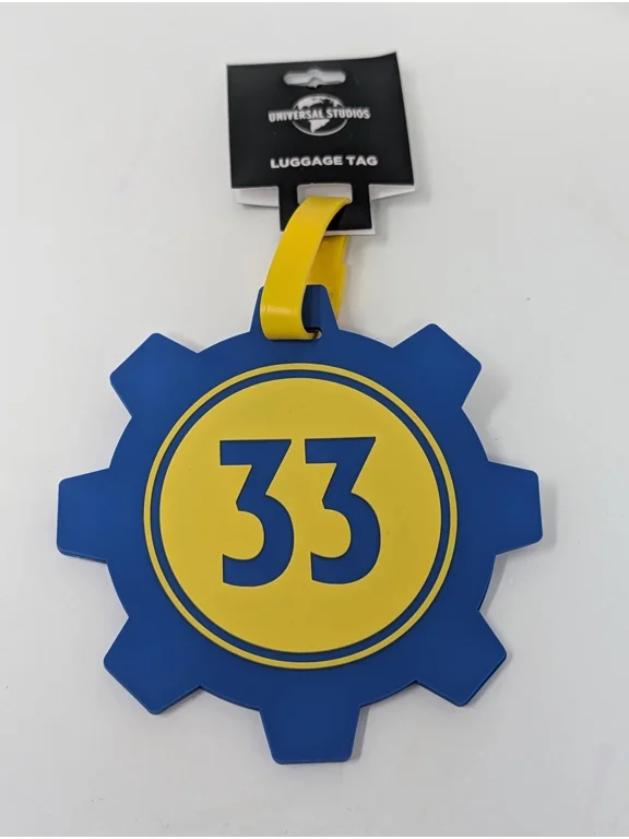 Vault-Tec 33 Universal Luggage Tag