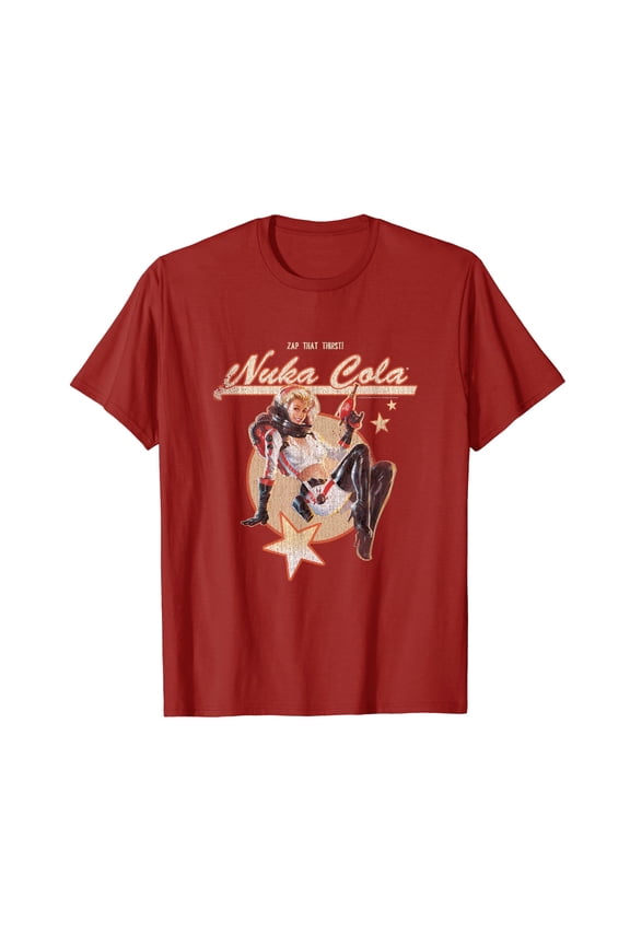 Fallout Video Game Retro Nuka Cola Ad T-Shirt