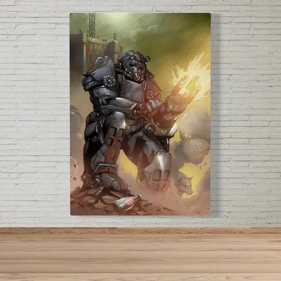 Fallout Wall Art Home Decor Office Wall Art Living Room Decor, Paper Poster Only