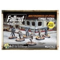 thumbnail image 1 of Fallout Wasteland Warfare: Brotherhood of Steel - Combat Patrol - 6 Miniature, Unpainted, 32mm High-Quality Figure, RPG, 1 of 7