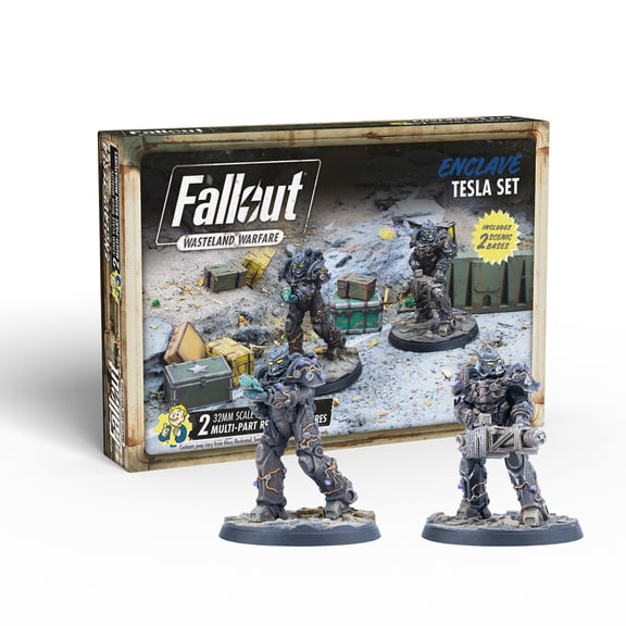 Modiphius Entertainment Enclave Tesla Set New