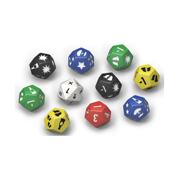 Fallout Combat Dice Modiphius Modiphius Entertainment Dice Set New - Walmart.com