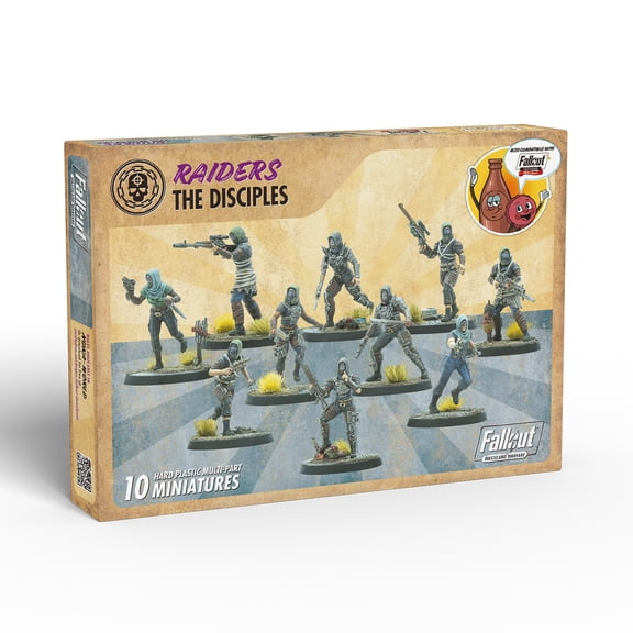 Fallout Wasteland Warfare: Raiders - The Disciples 10 Unpainted Figures