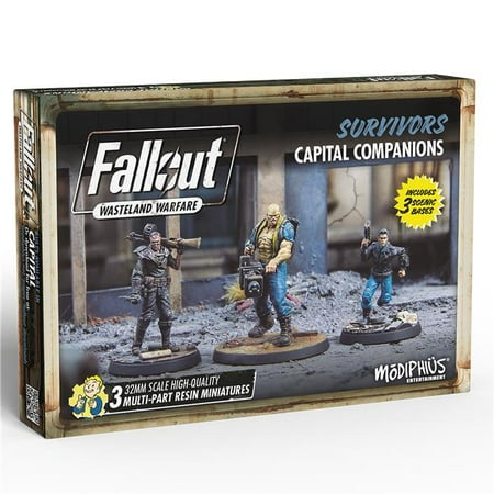 Fallout Wasteland Warfare SurvivorsCapital Companions Miniatures
