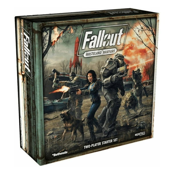 Fallout: Wasteland Warfare - Two Player Starter (Officially Licensed Fallout Miniatures Game)