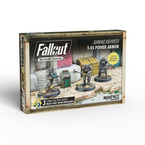Modiphius Entertainment Unaligned - T-45 Power Armor New