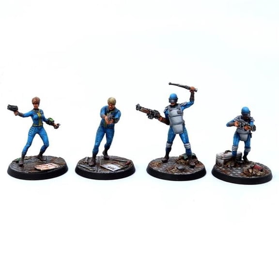 Fallout Wasteland Warfare with Survivors Vault Dwellers