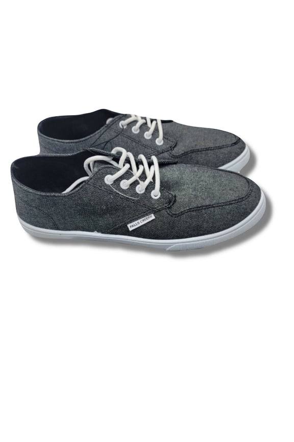 Mens Dune Canvas Sneaker Heather Black 10M