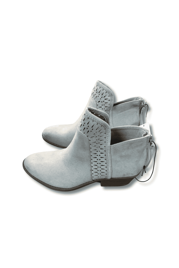 Women's Ankle Bootie, Gray, Size 6