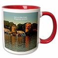 thumbnail image 1 of 3drose, Falls on Otter Creek, Vergennes, Vermont, 11oz Two-tone Red Mug, 1 of 6