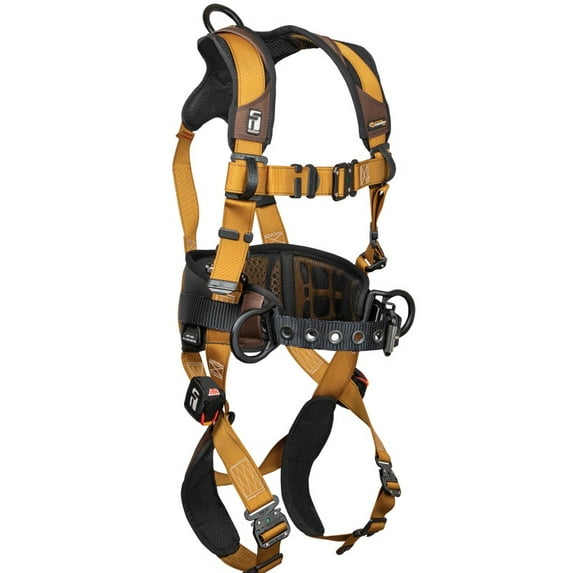 Falltech Advanced Comfortech Body Harness w/Suspension Trauma Relief System Large Size 38" to 46"