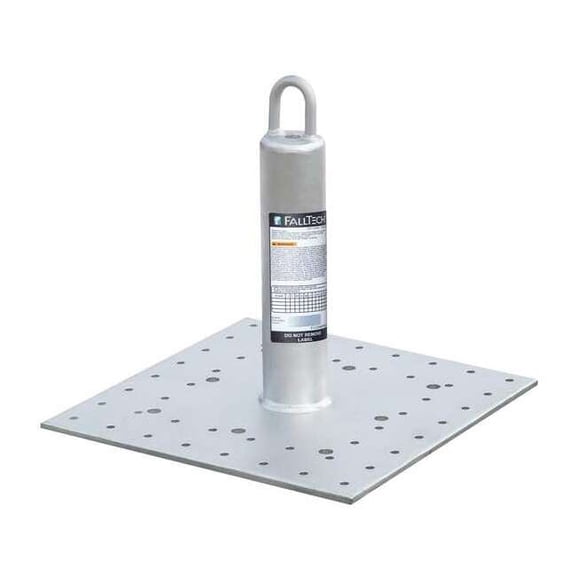 Falltech CB Anchor,Steel Anchor,Post Anchor,Gray 78218WCSWE