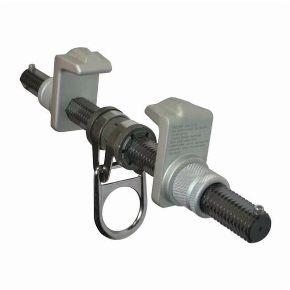 Beam Clamp, 20 in Length, 425 lb Weigth Capacity, Aluminum Anchor, Swivel D-Ring