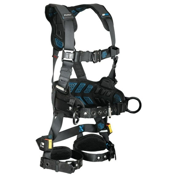 Falltech Harness,Polyester,Cap. 425 lb,L 8127BL