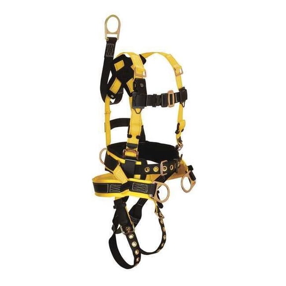 Falltech Full Body Harness,Roughneck,XL 8021XL