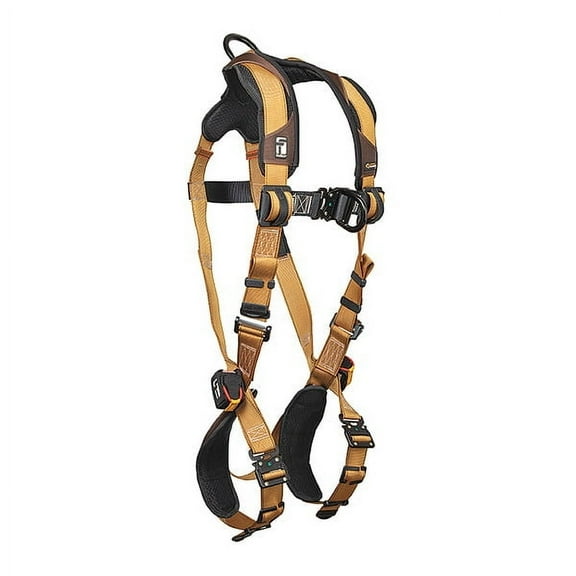 Falltech Full Body Harness,Vest Style,No Belt 7082BFDL