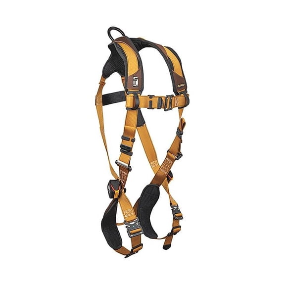 Falltech Full Body Harness,Vest Style,No Belt 7082BL