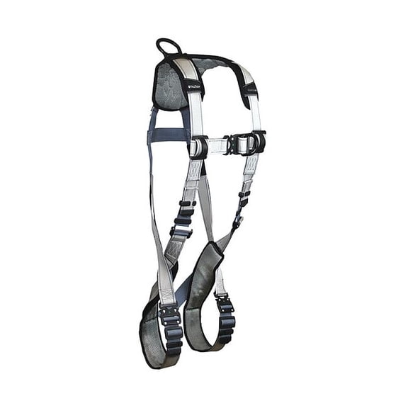 Falltech Full Body Harness,Vest Style,No Belt 7087BFDXL