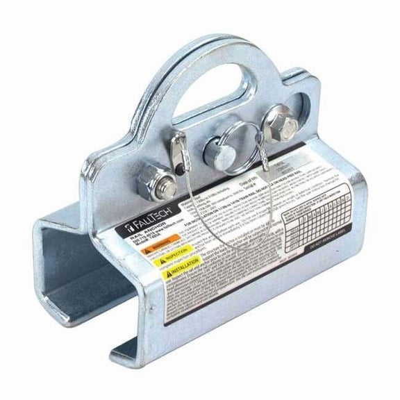 Rail Anchor, 7 in Length, 425 lb Weigth Capacity, Steel Anchor, 5,000 lb Tensile Strength