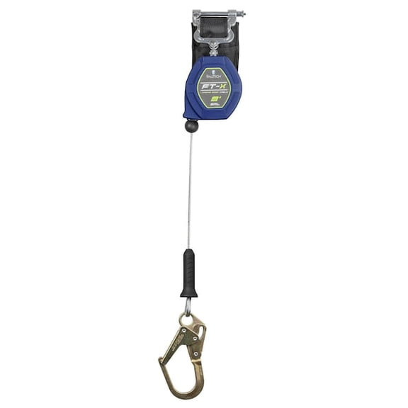 Falltech Self Retracting Lifeline,420 lb,8 ft L 82808SP0