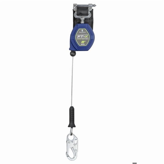Falltech Self Retracting Lifeline,420 lb,8 ft L 82808SP1