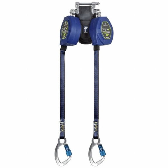Falltech Self-Retracting Lifeline,8 ft L,2Legs 84108TP6