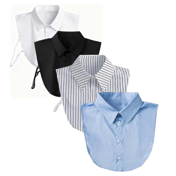 False Collar Shirt Collar Versatile Business Professional Formal Wear Detachable Collars Blouse