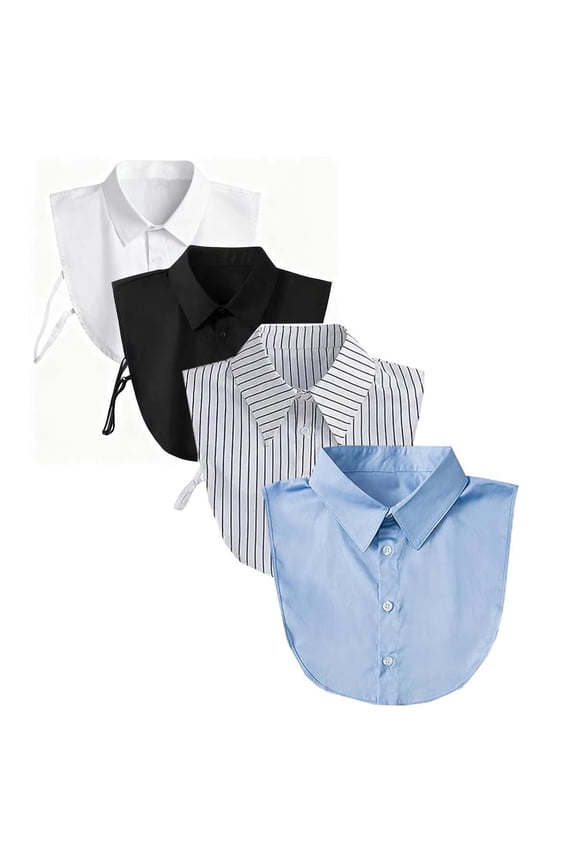 False Collar Shirt Collar Versatile Business Professional Formal Wear Detachable Collars Blouse