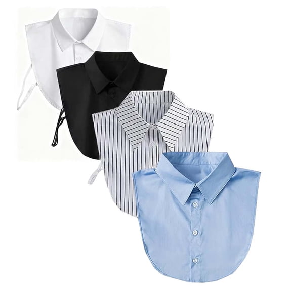 False Collar Shirt Collar Versatile Business Professional Formal Wear Detachable Collars Blouse