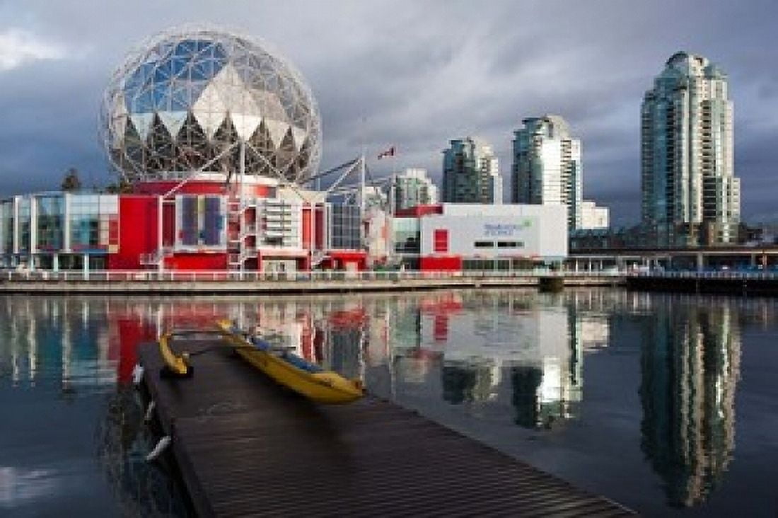 False Creek Science World Canvas Art - Walter Bibikow DanitaDelimont (36 x 24)