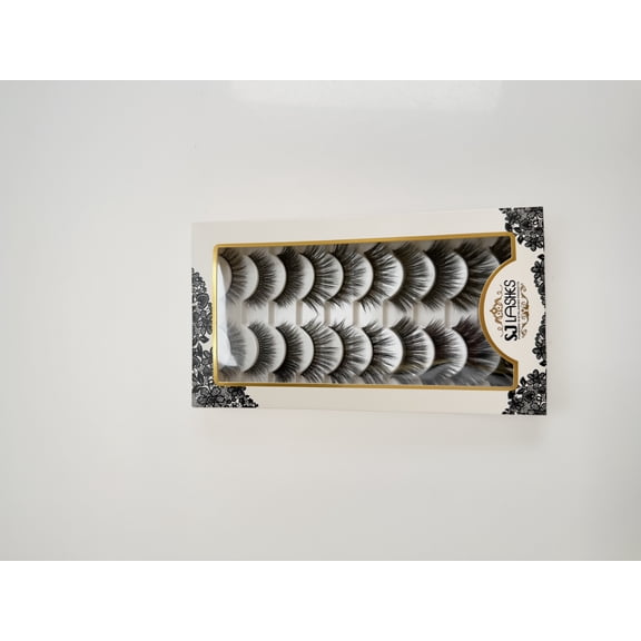 False Eyelashes 10 Different Styles Fluffy Look Strip Lashes