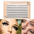 thumbnail image 1 of False Eyelashes Natural Thick Volume 6 120 Cluster Lashes Multipack, 1 of 7