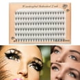 thumbnail image 1 of False Eyelashes Natural Thick Volume 6 120 Cluster Lashes Multipack, 1 of 7