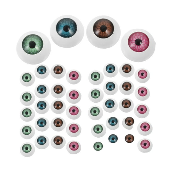 False Eyes Halloween Eyeball Props - Scary Acrylic Eyeballs for Party Decor, Window, Yard, Tree, Home Haunted House Decoration Accessories